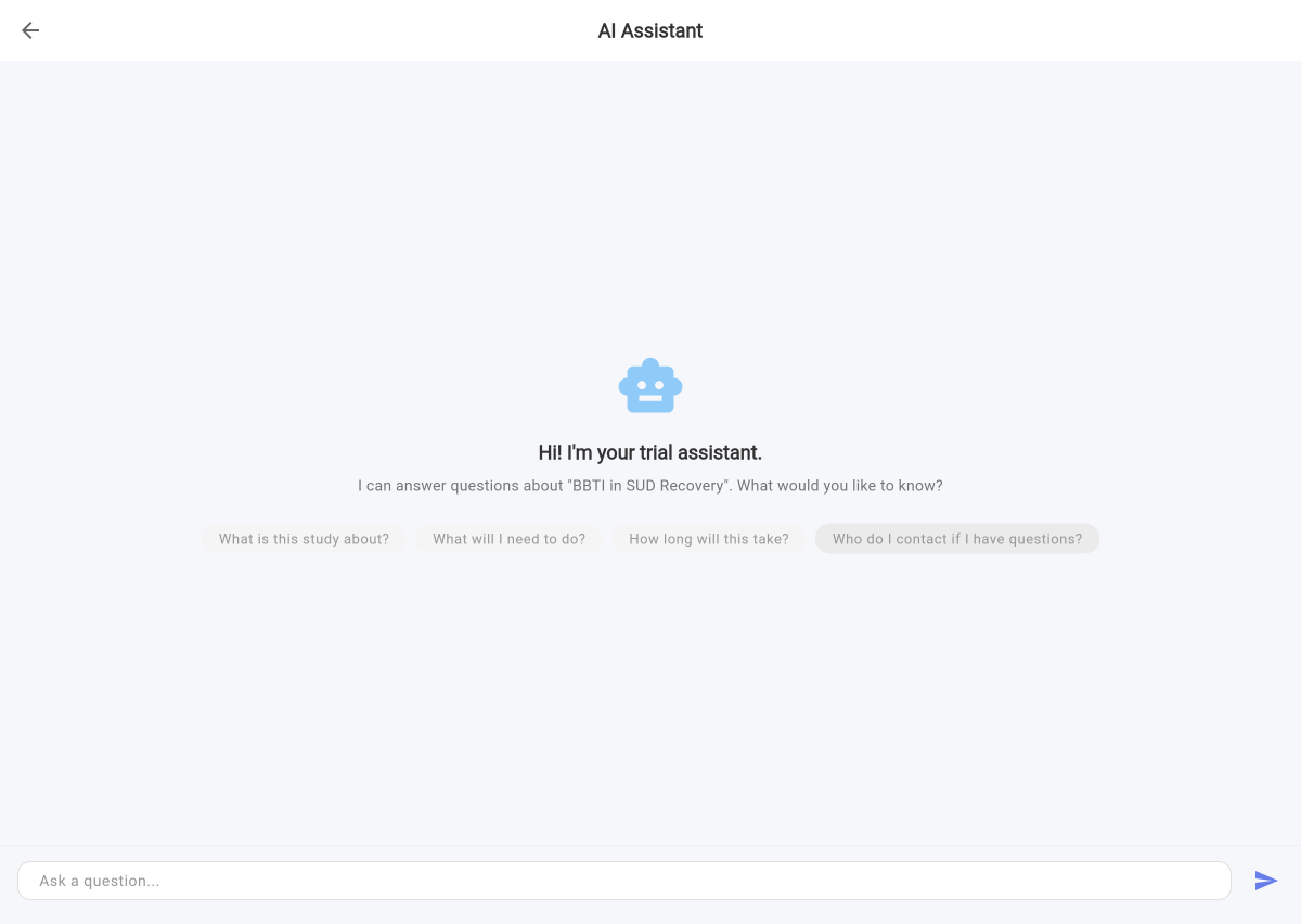 Trialli AI Assistant
